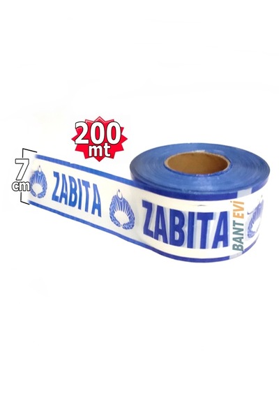 Zabıta Şerit 200mt Zabıta İkaz Bandı