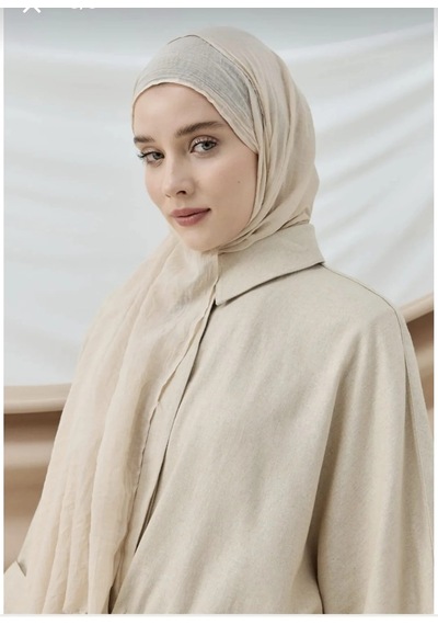 Aminenesil Modakaşmir Aya Şal İğde Renk Bej