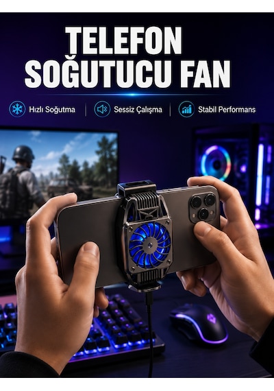 Mobil Telefon Soğutucu Fan Yüksek Soğutma Performansı - Lisinya