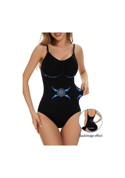 Mistirik Mamey Çıtçıtlı Zıbın Korse Extra Push Up Etkili Siyah Renk10 Siyah