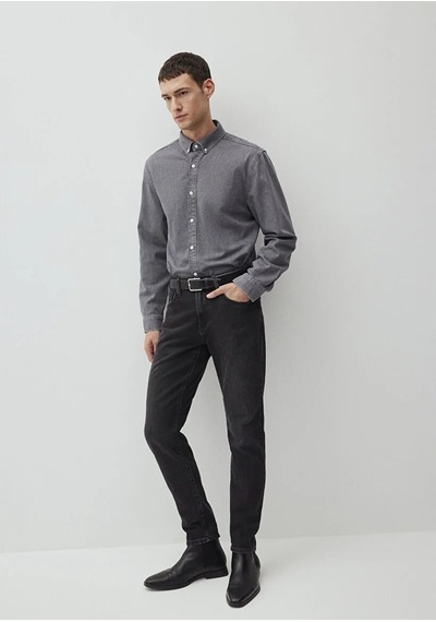 Mavi London Classic Denim Antrasit Denim Erkek Kot Pantolon M0010172-87848
