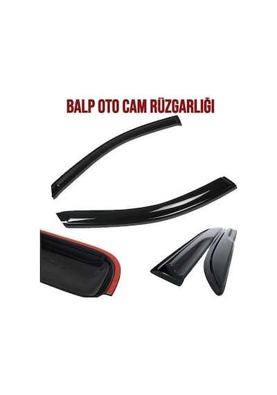 Honda Jazz 2002 - 2011 Arası Cam Rüzgarlığı 4-lü