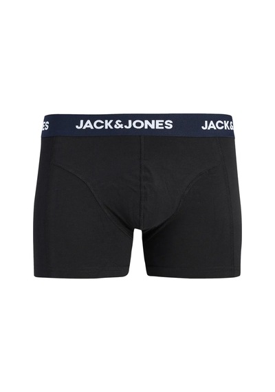 Jack & Jones Erkek Jaclamp 3'lü Boxer 12300931 Haki Siyah Gri