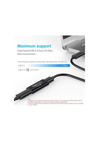 Type C Usb 3.1 Dişi Dişi Çevirici Dönüştürücü Adaptör