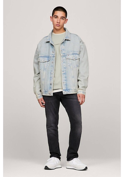 Tommy Jeans Erkek Jean-dm0dm18152 Denim Blue Çok Renkli