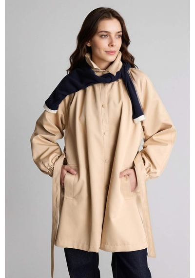 Defacto Regular Fıt Gabardin Trençkot H2392ax26spbg109 Bej-bg109