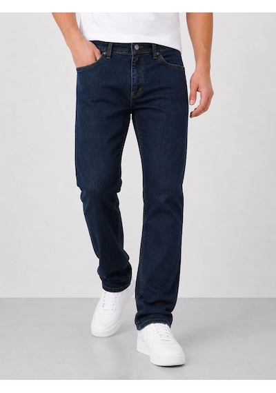 Classics Men B.wood Regular Fit Likralı Erkek Jean Pantolon 7749 Koyu Mavi