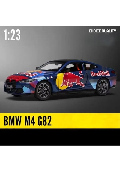 Scowetto Bmw M4 Diecast Model Araba Bmw M4 Redbull Yarış Arabası