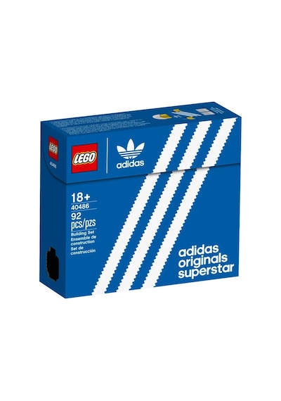 LEGO® 40486 Icons Adidas Originals Superstar 92 Parça