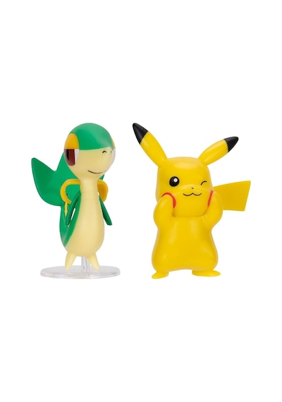 Pokemon Battle 2'li Figür Seti Pikachu & Snivy Pokemon