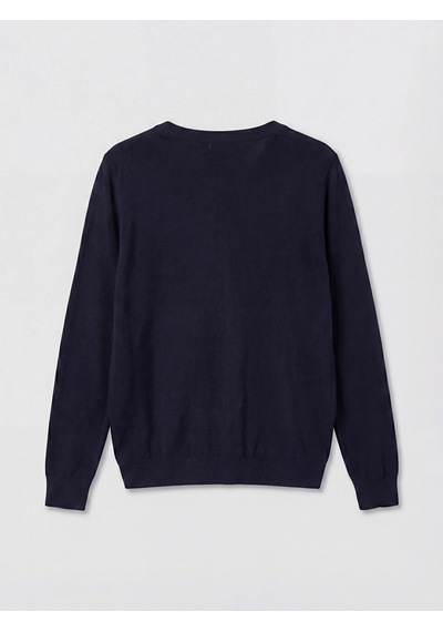LC Waikiki Lcw Everyday Lacivert V Yaka Kadın Triko Hırka Navy