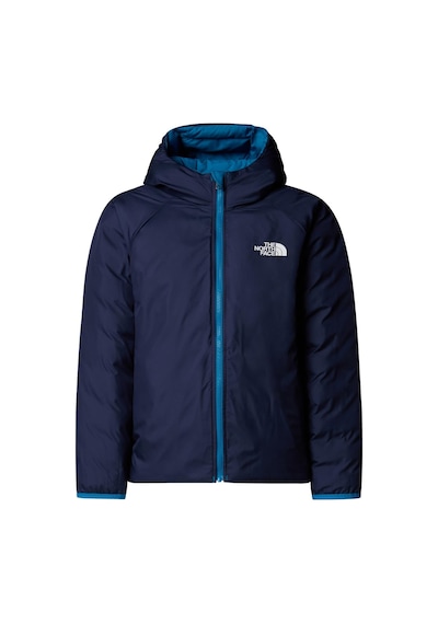 The North Face Perrıto İki Taraflı Kapşonlu Erkek Çocuk Ceketi Nf0a88twbom1 Mavi
