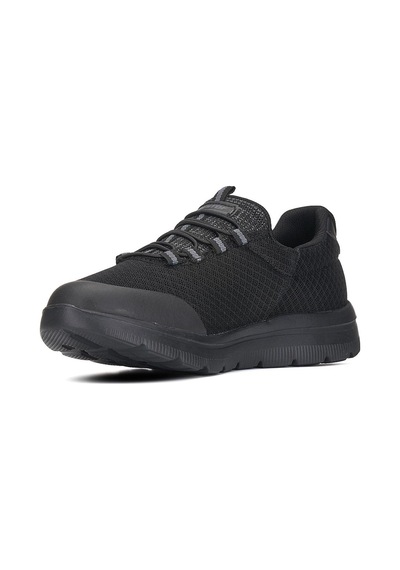 085 Kadın Lastikli Rahat Sneaker Siyah