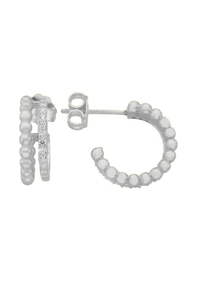 Top Halka Küpe 717098 Silver Gümüş