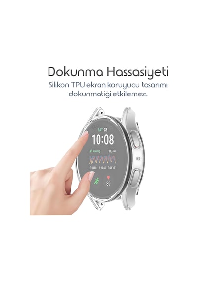 Samsung Galaxy Watch 7 44mm İçin 360 Kasa Koruyucu Yumuşak Tpu Kılıf Dokunmatiği Ve Netliği Etkilemeyen Galaxy Watch 7 Ekran Koruyucu Kılıf Darbelere Karşı Galaxy Watch 7 44mm Koruma Şeffaf Çok Renkli - Samsung Galaxy Samsung Galaxy Watch 7 44mm İçin 360 Kasa Koruyucu Yumuşak Tpu Kılıf Dokunmatiği Ve Netliği Etkilemeyen Galaxy Watch 7 Ekran Koruyucu Kılıf Darbelere Karşı Galaxy Watch 7 44mm Koruma Şeffaf Çok Renkli - Samsung Galaxy