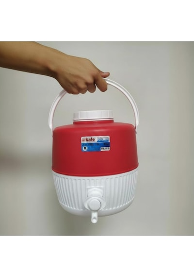 5 Lt Piknik Termos 1003 Super Picnic Cooler Jug -337 Kırmızı