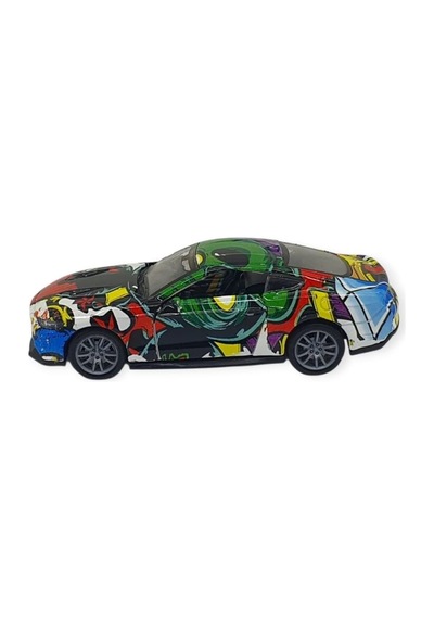 Çek Bırak Grafity Araba Metal -k174c1 - Yeşil Siyah