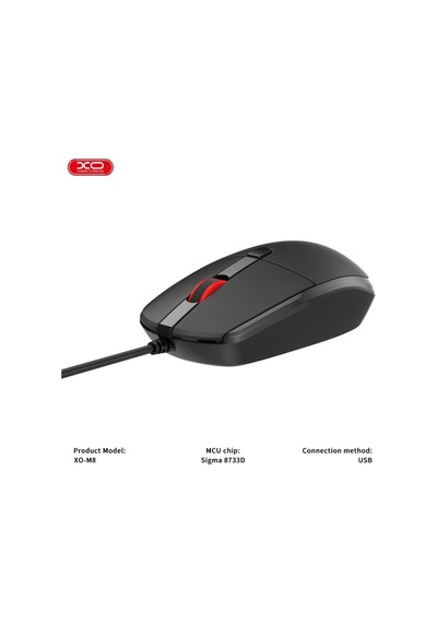 Hassas Optik Sensörlü Sessiz Ve Ergonomik Kablolu Mouse 2000 Dpı Ayarlanabilir Kablosuz