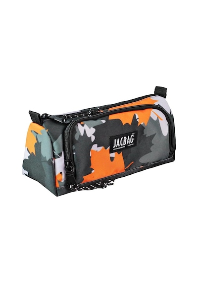 Jacbag Prıme Xl-lastik Ayraçlı İki Bölmeli Kalem Kutusu Turuncu Camoflora Genel
