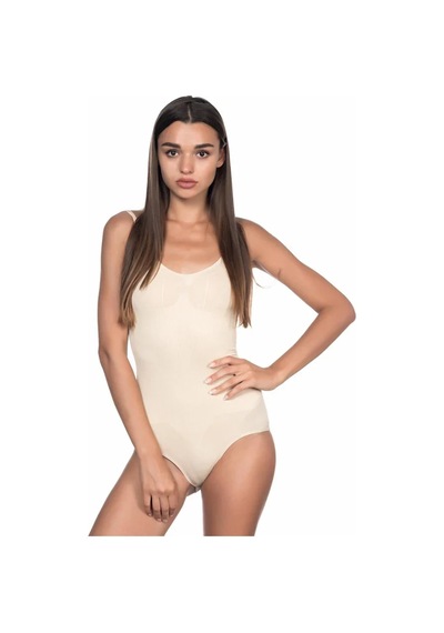 Angbutik Ten Mı 1924 Soft Kalın Askıllı Çıtçıtlı Body