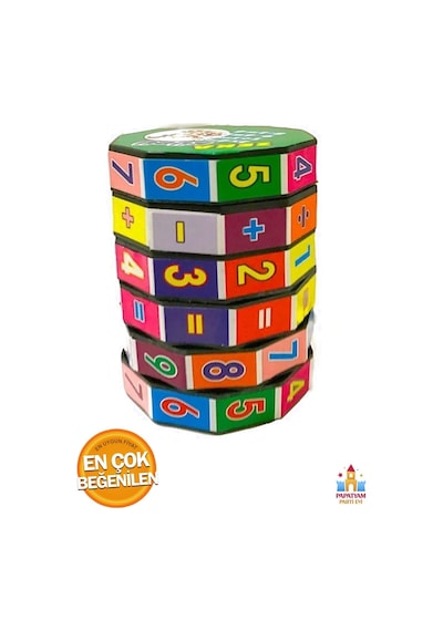 2'li Set Sihirli Sayılar Küpü Matematik Zeka Oyuncak Ve Zeka Küpü Seti
