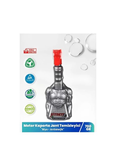 Sitrett Mx Motor & Kaporta & Jant Hızlı Temizleyici Pro 700 Gr.