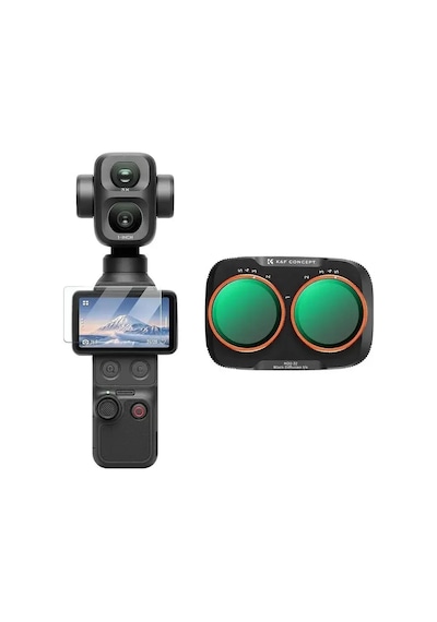 K&f Concept Dji Osmo Pocket 4p İçin Mist Vnd Filtre Nd2-32 & Black Mist 1/4