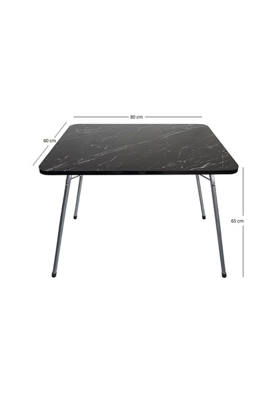 60x80 Katlanır Masa Balkon Bahçe Kamp Masası Piknik Masası