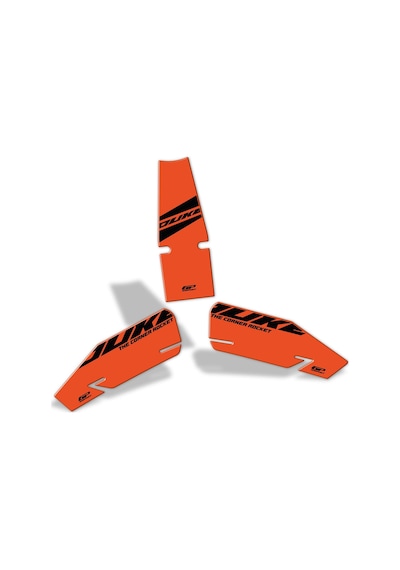 GP Kompozit KTM Duke 390 2024 Uyumlu Tank Pad Seti Turuncu