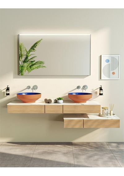 VitrA Core Düz Ledli Ayna 120 Cm 66917 Krom
