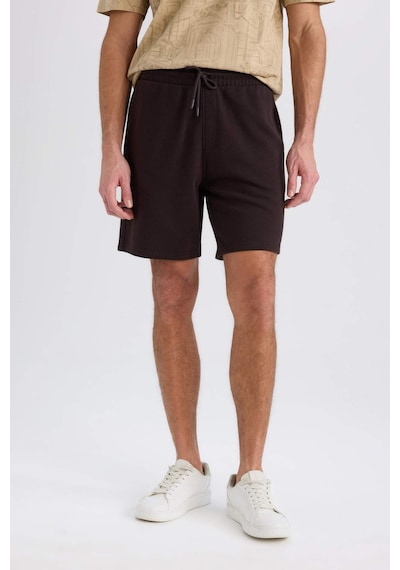 DeFacto Regular Fit Düz Paça Basic Düz Şort B8672AX25SPBN337