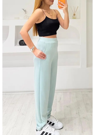 Fiolin Soft Touch Modal Kumaş Balon Pantolon Mint