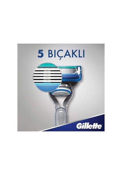 Gillette Fusion5 Start Erkek Tıraş Makinesi + Yedek Tıraş Bıçağı 2'li