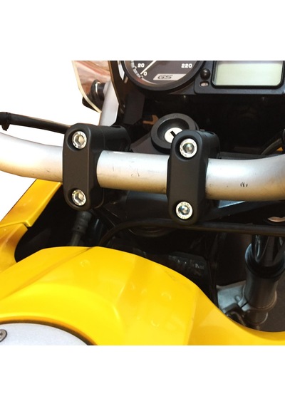 GP Kompozit BMW R 1200 GS / ADV 2004-2012 Uyumlu Gidon Yükseltme Siyah