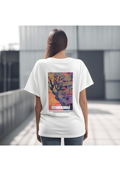 Dreamers Serisi No:5 T-shirt - Gri