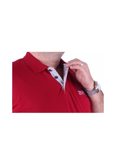 Moc Grande Mocgrande Erkek Büyük Beden Polo Tişört Nations Team 23402 Bordo-Bordo Çok Renkli Moc Grande Mocgrande Erkek Büyük Beden Polo Tişört Nations Team 23402 Bordo-Bordo Çok Renkli