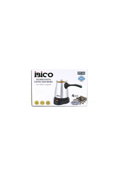 İbico MTF-002 Çelik Elektrikli Türk Kahve Makinesi