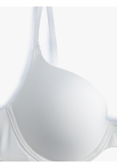 Koton Push Up Sütyen Dolgulu Balenli Destekli Basic Ekru 4slk10194mk Ekru