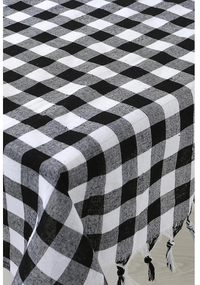 Çok Amaçlı Piknik Masa Örtüsü Sofra Bezi Siyah 150x150