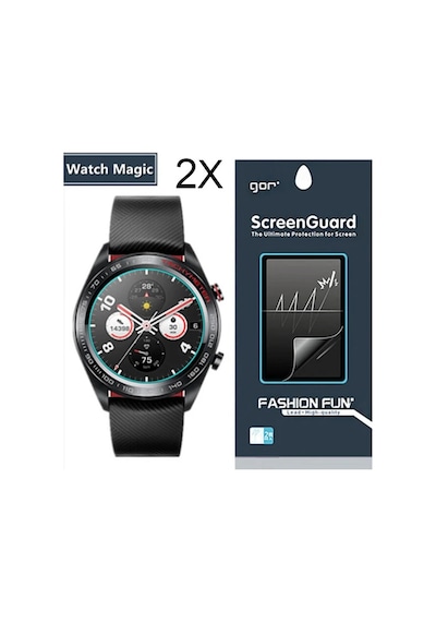 Gor Huawei Watch Magic 2 Darbe Emici Ekran Koruyucu 2 Adet Set- 5775 Mh-hs2307-3541