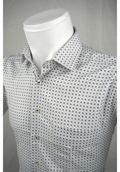Elitpark Point Pattern Pamuklu Cepli Klasik Fit Premium Erkek Gömlek Açık Mavi - Yeşil Nokta Desen Elitpark Point Pattern Pamuklu Cepli Klasik Fit Premium Erkek Gömlek Açık Mavi - Yeşil Nokta Desen