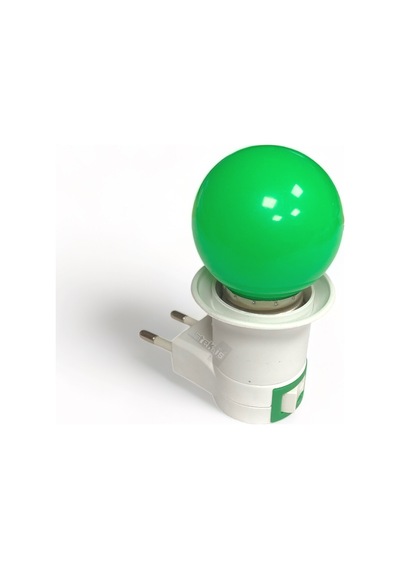 Tek-iş Açma Kapama Anahtarlı Duy Fişli E-27 Anahtarlı + 3 Adet Ampul E-27 1 W Renkli Vkm