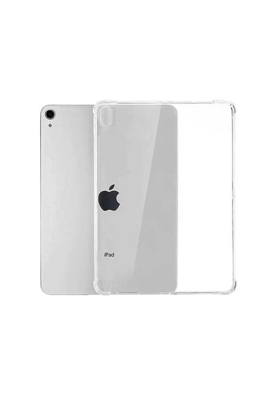 Apple Uyumlu iPad 10.9 2022 10.nesil - Zore Tablet Nitro Anti Shock Silikon Kapak-renksiz Tablet Kılıfı