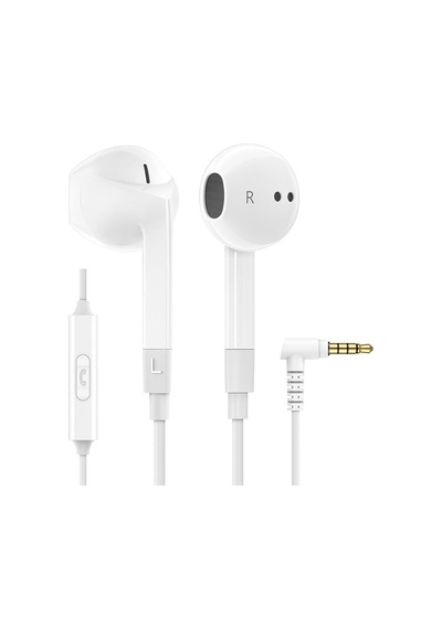 Ludos Kulak İçi Kablolu Kulaklık 3.5mm Jack Mikrofonlu Beyaz Diğer