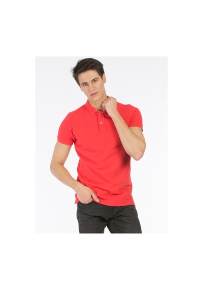 Colin's Slim Fit Polo Yaka Erkek Pembe Polo Kısa Kol CLTKTMPTS0244260_q1.v1_RSB
