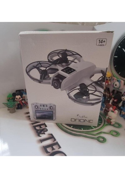 R03 Drone 360 Derece Roll Çift Bataryalı Kumandalı Ekran Kulaklık Hediyeli