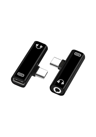 Lunatic 9044 Type C To 3.5mm Stereo Kulaklık Aux Şarj Çevirici Dönüştürücü Adaptör