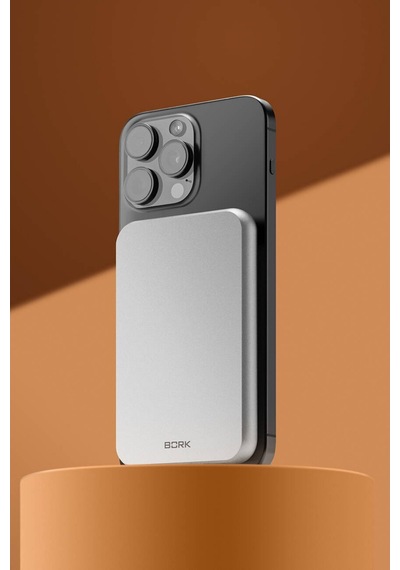 Bork Power Bank L793 Şarj Cihazı Taşınabilir Şarj Cihazları Gümüş