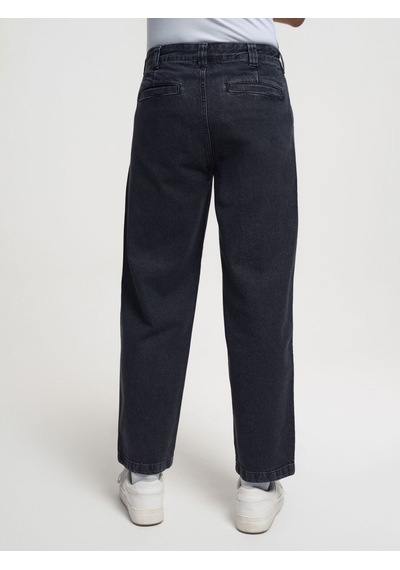 LOFT Pleated Baggy Balloon Fit Erkek Pantolon Denim