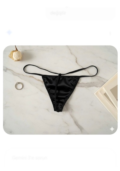 Trend Dokunuş Kadın Siyah Balensiz Bralet Sütyen Külot İç Çamaşır Takımı